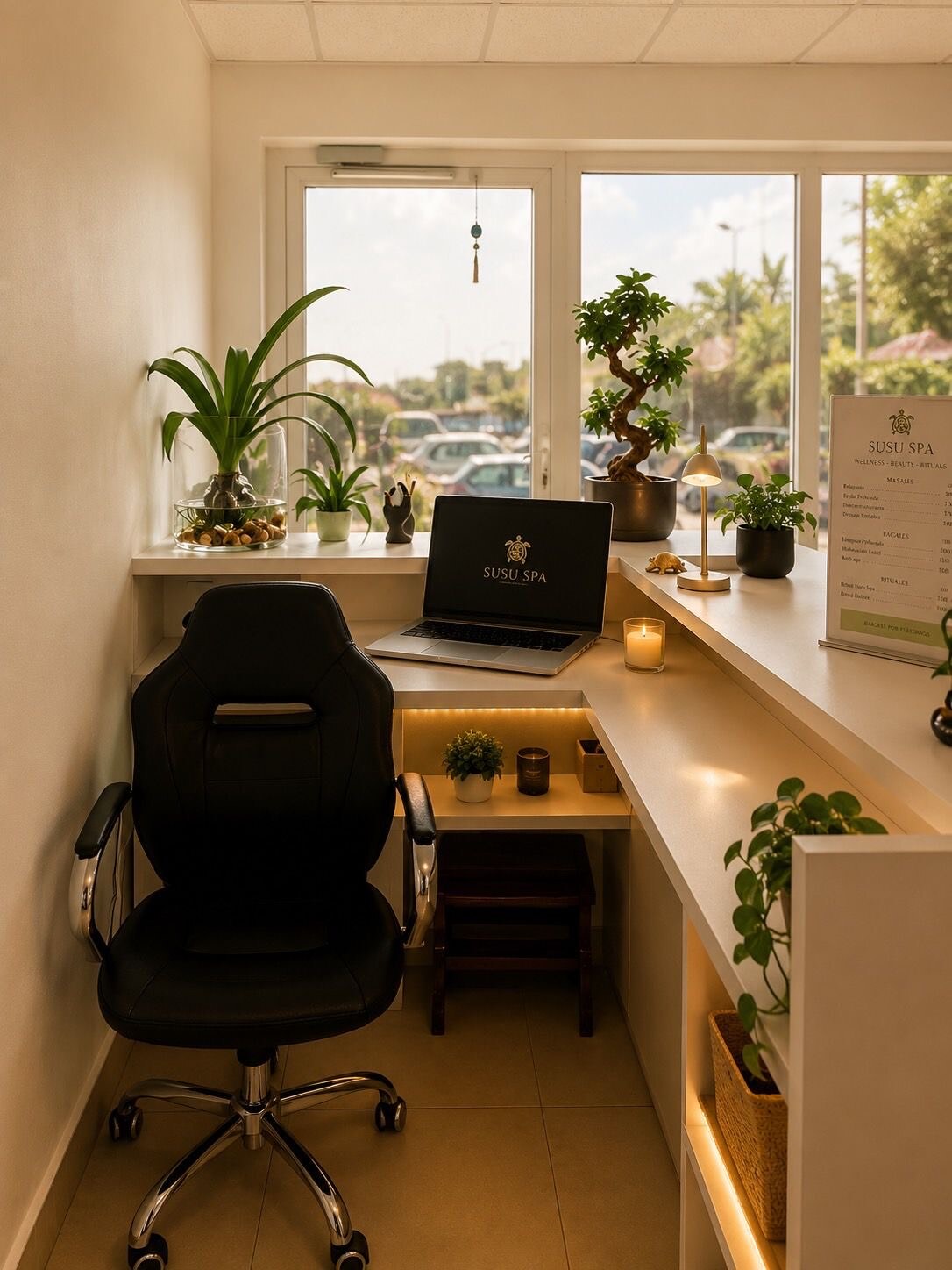 SUSU Spa studio desk